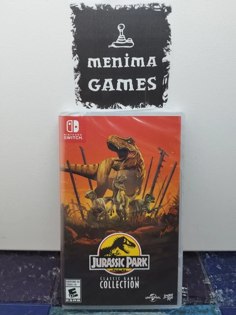 Jeu Jurassic Park Classic Games Collection - Nintendo Switch - Limited Run Games - Neuf Scellé - Multi-langues