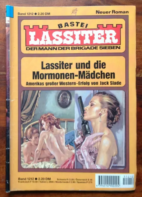 Jack Slade - Lassiter und die Mormonen-Mädchen - LASSITER Bastei Roman Band 1212