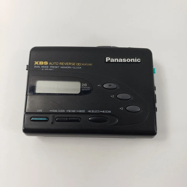 PANASONIC RQV200 STEREO Cassette Player FM/AM Radio Auto Reverse *NO BELT CLIP* 49.95 PicClick PANASONIC RQV200 STEREO Cassette Player FM/AM Radio Auto Reverse *NO BELT CLIP* 49.95 PicClick