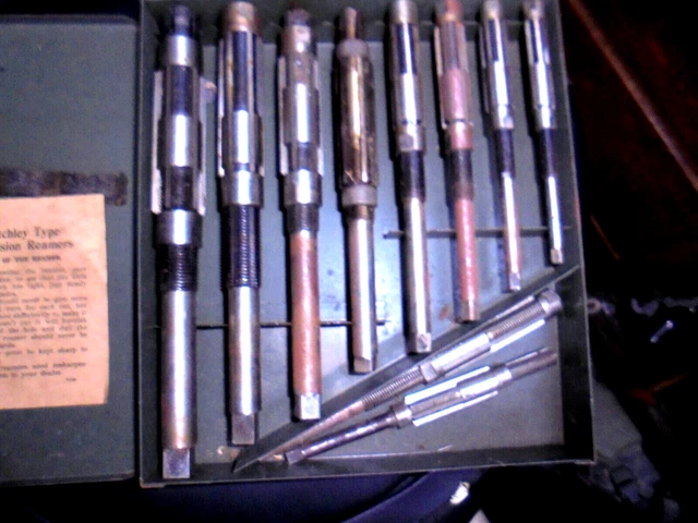 Vintage Critchley Expansion Reamers (Set Of 10)