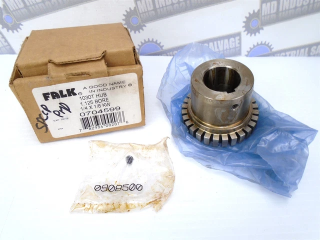 FALK - 0704599 - 1030T Hub - 1.125 Foro - 1/4 X 1/8 Kw - 6000 RPM - (come Nuovo)