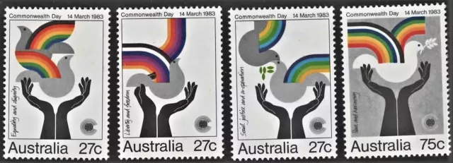 Australia 1983 Sg882/5 ‘Commonwealth Day’ Mint    