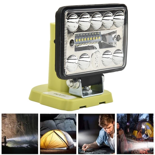 Práctica lámpara de trabajo moldeo por inyección 18V 30W ABS+PC a estrenar alta calidad