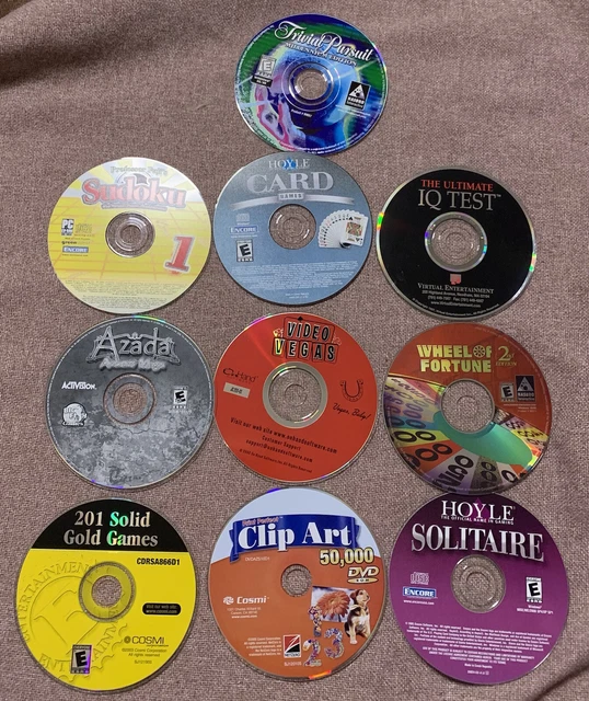 LOT OF 10 Computer Games PCCD Rom Disc's Only 8.99 PicClick
