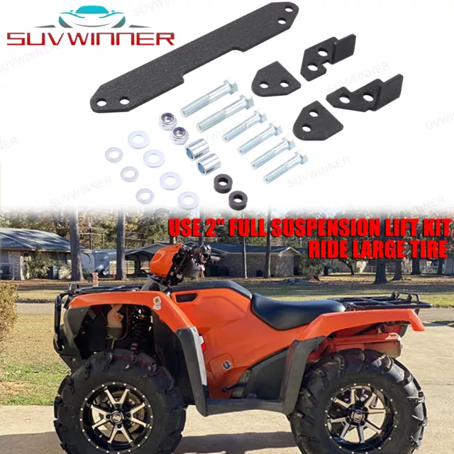 2" Full Lift Kit Bracket For 2014+ Honda Rancher TRX420 SRA & Foreman TRX500 SRA