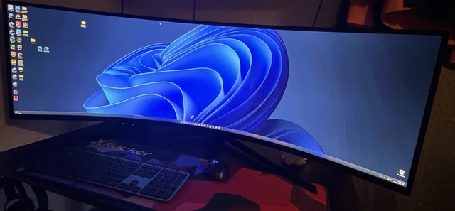 SAMSUNG ODYSSEY G9 49 inch Widescreen QLED Monitor £500.00 - PicClick UK