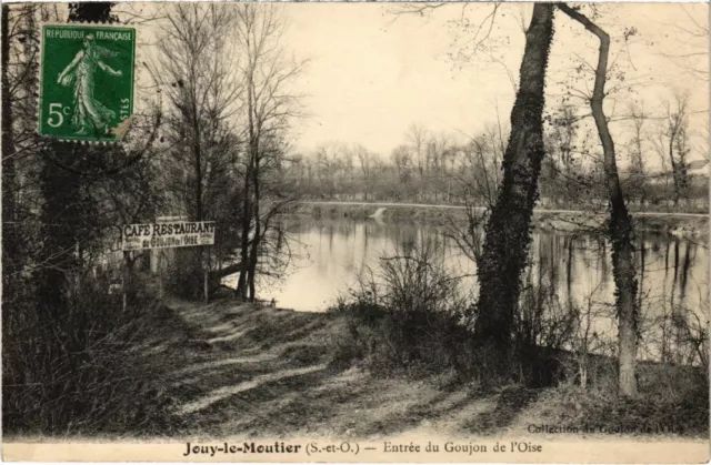 CPA Jouy le Moutier Entree du Goujon de l'Oise FRANCE (1332693)