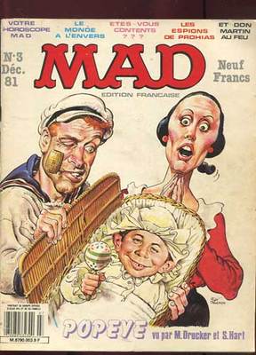 DAVE BERG MAD n°4 # 1981 # DON MARTIN JACK DAVIS 