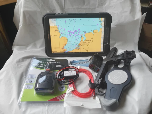 10.1 TAB A T510 CHARTPLOTTER IN CASE.CHARTED 2025 uk charts free 2026 ...