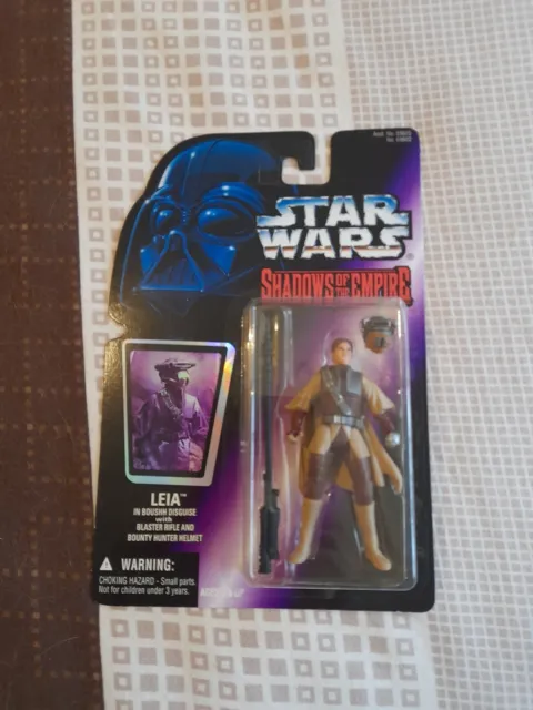 Kenner/Hasbro Star Wars Shadows of the Empire Leia in Boushh Outfit 1996 Figur