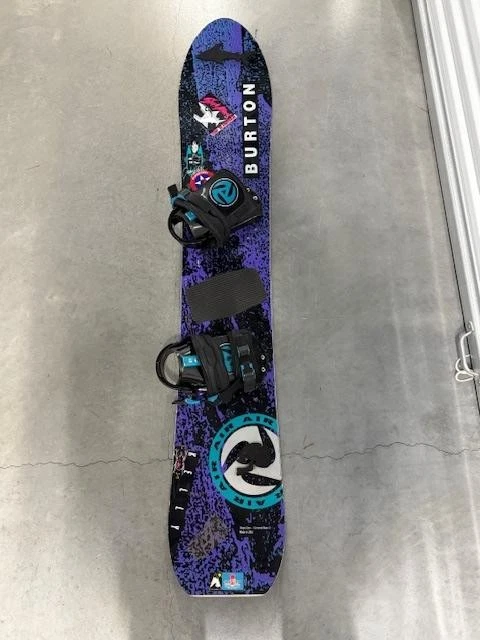 VINTAGE 90-91 BURTON Craig Kelly Air Snowboard with Bindings