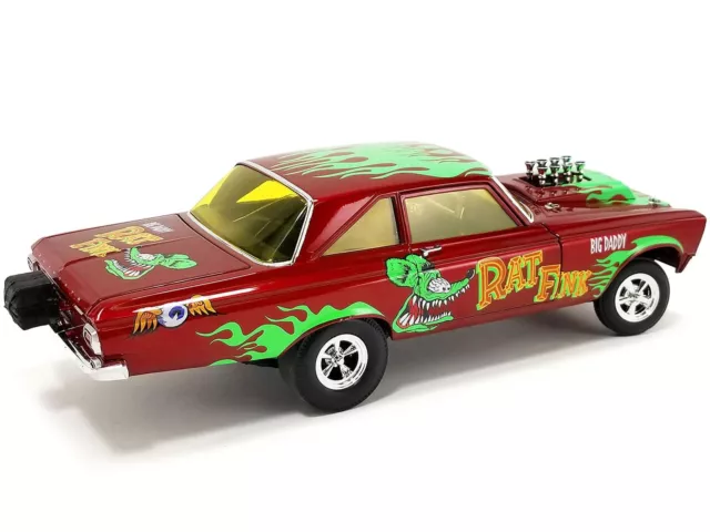1965 Plymouth AWB (Altered Wheel Base) "Big Daddy Rat Fink" Red Metallic with G