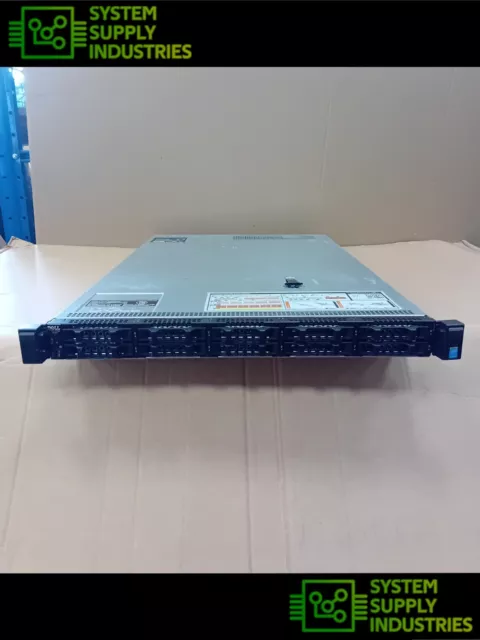 Dell R630 10x 1TB HDD (10TB),32GB RAM,H730,2 x 750w, 2x E5-2650v4,1x FM487