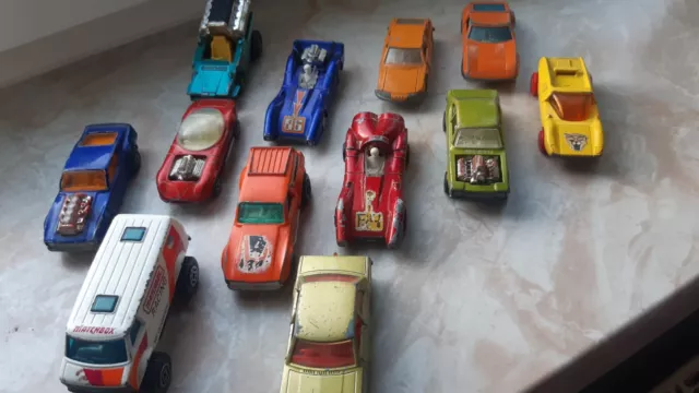 Matchbox Superfast Lot 12 Modelle, 70er und 80er Jahre