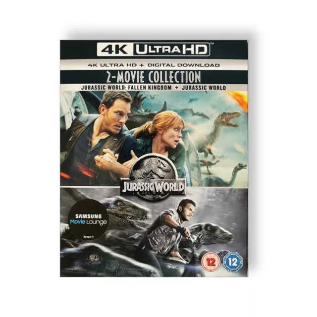 Jurassic World 2 Movie Collection 4k Ultra HD New & Sealed - Free Post