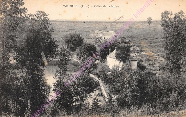 CPA 60117 Vaumoise Valley Of La Moses EDT Bourgogne Brothers