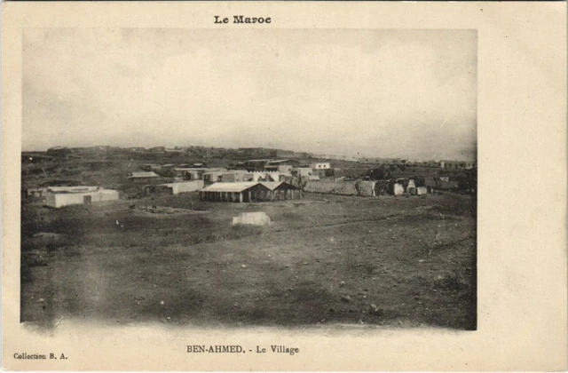 CPA AK BEN-AHMED Le Village MAROC (24059)