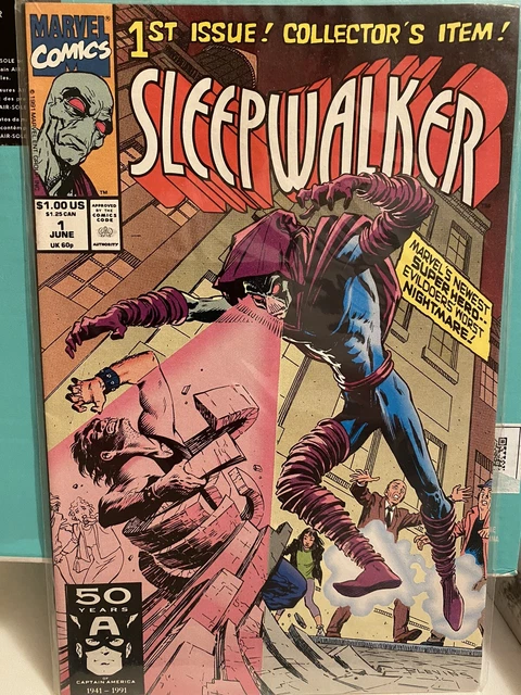 Sleepwalker #1 Marvel Comics 1991 1st App & Origin Story NEWSSTAND VF/NM