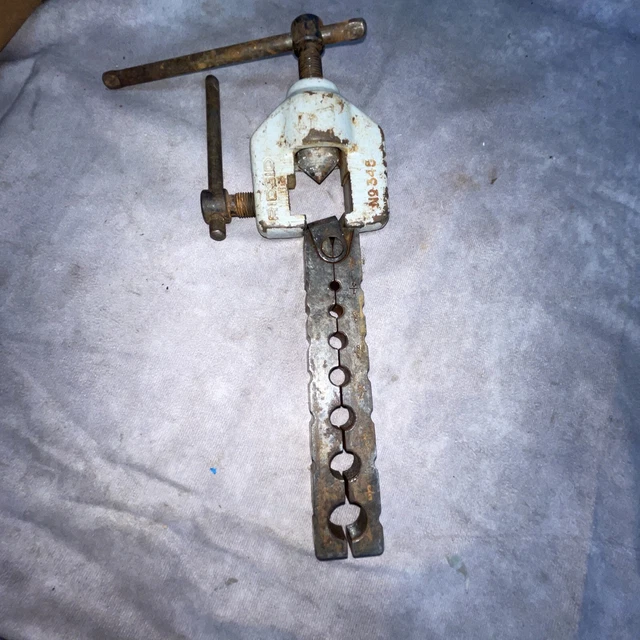 Ridgid no. 345 pipe flaring tool 3/16” - 5/8” Good Condition Tested Works Vintg