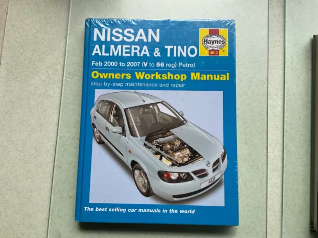 NISSAN ALMERA & TINO 2000-2007 Haynes Workshop Service & Repair Manual