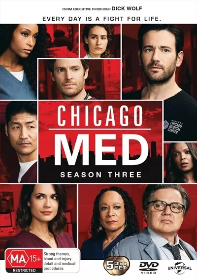 Chicago Med : Season 3 DVD : NEW