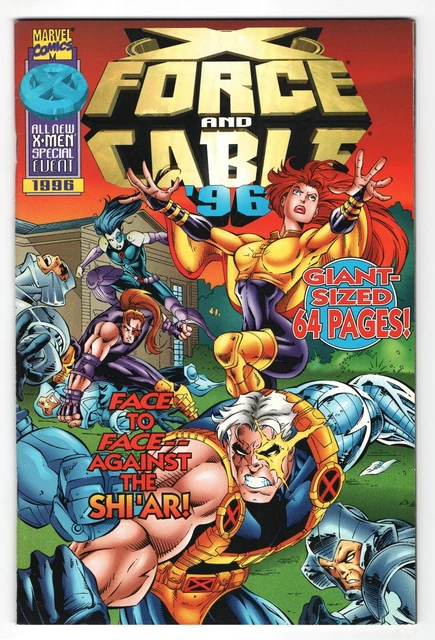 X-FORCE AND CABLE ANNUAL 1996   (MARVEL 1991)  VF or BETTER!!!