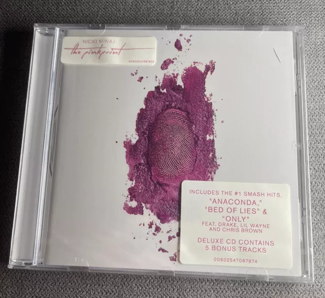 Nicki Minaj - The Pinkprint DELUXE CD NEU & VERSIEGELT HYPESTICKER