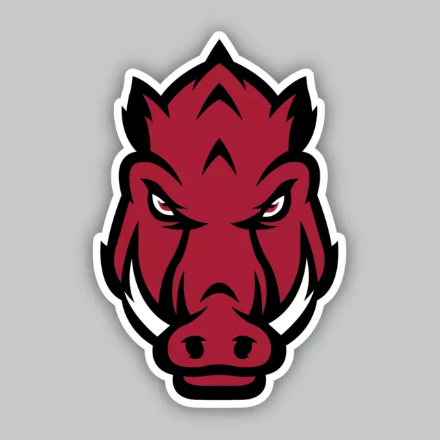 University of Arkansas Vinyl Sticker/Decal - NCAA College Football - Razorbacks