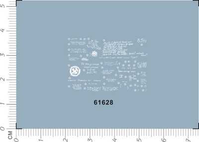 1/144 WWII German Tiger Ferdinand Tank PANZER Markings Model Water Slide Decal