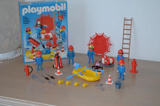 PLAYMOBIL SYSTEM Klicky ref 3491 ** Pompiers ** Boîte Vintage Ancien PLAYMOBIL SYSTEM Klicky ref 3491 ** Pompiers ** Boîte Vintage Ancien