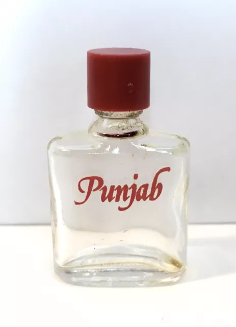 EMPTY Capucci Punjab Miniature Fragrance Glass Bottle Rare Collectible