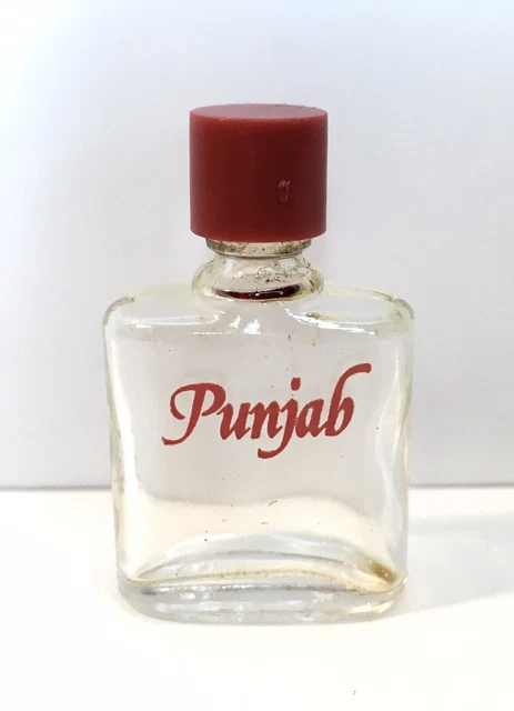 EMPTY Capucci Punjab Miniature Fragrance Glass Bottle Rare Collectible
