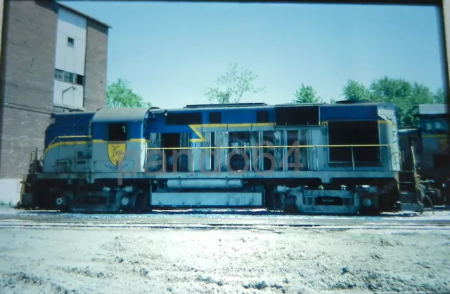 RR TRAIN Slide D&H Delaware & Hudson ALCO RS-11 #5002 Watervliet NY 1976 E58