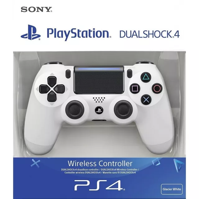 Sony DualShock 4 V2 Manette de Jeu sans Fil pоur PlayStation 4 -Blanche