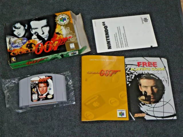 NINTENDO 64 GAME Goldeneye 007 Complete Boxed $119.00 - PicClick AU