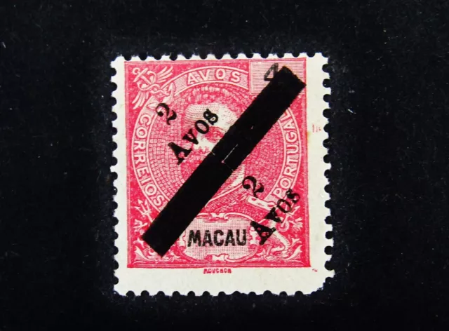 nystamps Portugal Macao Stamp # 159d Mint OG H $80      M22y792