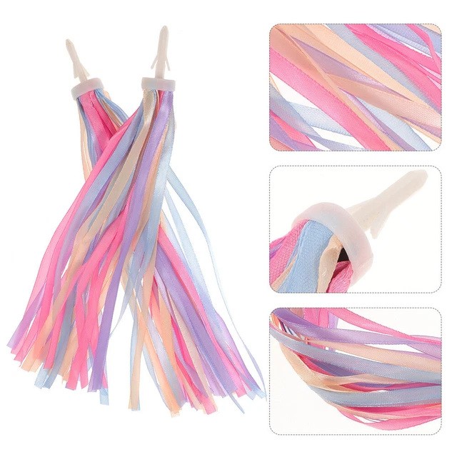 bike tassels for girls Cling Handlebar Ribbons Road Bike Tassels Bike Ribbon