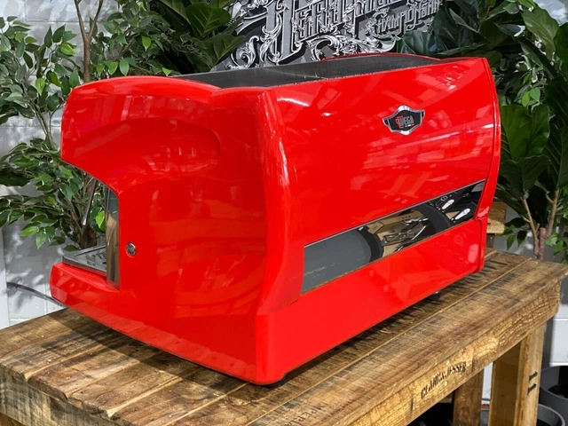 Macchina Da Caffè Espresso Wega Polaris 2 Gruppi Tazza Alta Rossa 6