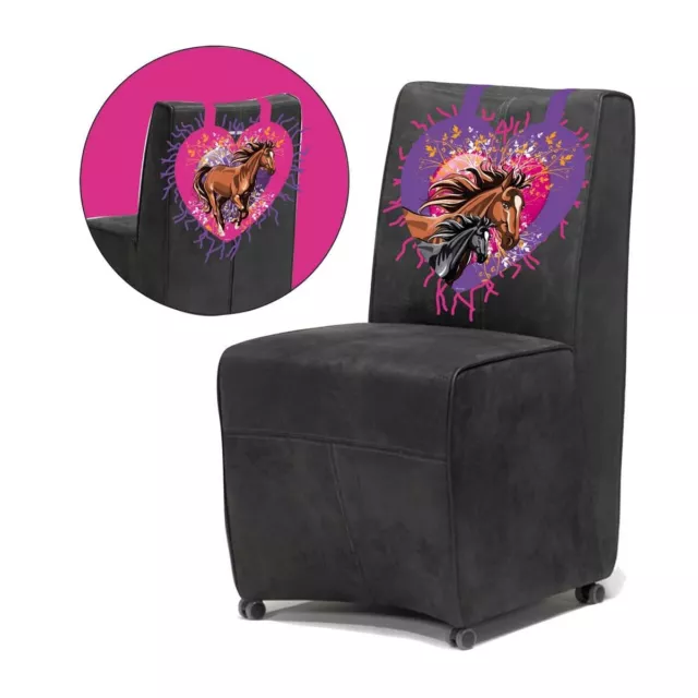 Folat 26077 Horse Chair Decorations, Purple