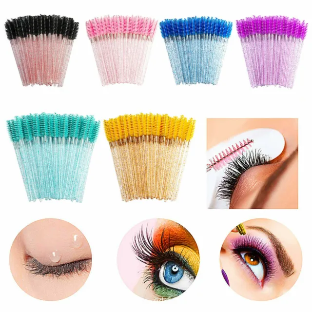 Brosse À Cils Baguettes De Mascara Bobines Pour Extension De Cils Sourcils R