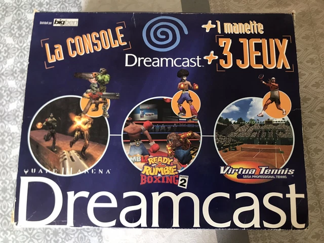 Console Sega Dreamcast Modifiée - Region Free - 220V - Ventilateur Silencieux - Sortie HDMI