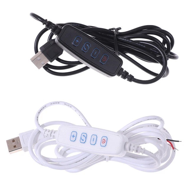 LED DIMMER USB Port Power Supply Line Extension Cable With ON OFF Switch Ad M3 EUR 6,15