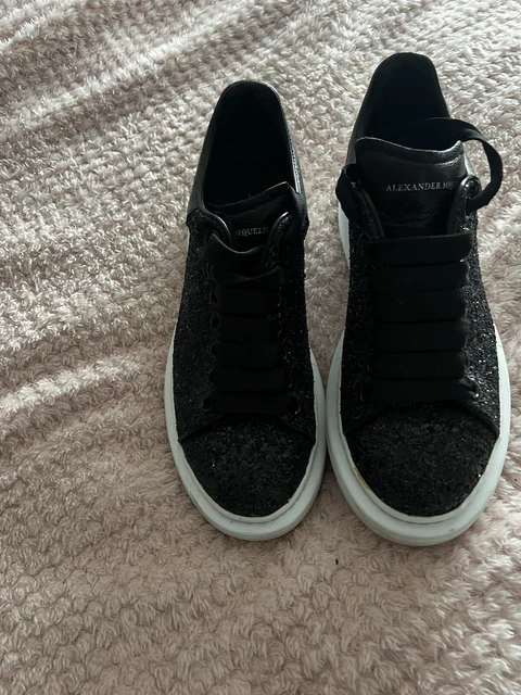 Alexander mcqueen nere glitter online