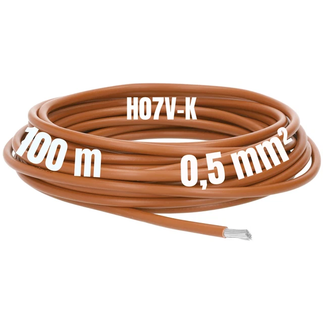 100 Metro Lapp Cavo 4160103 Multi Standard Sc 2.1 1x0,5 MM ² Bn Awg 20 Linea
