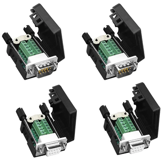 Db15 Connecteur PENGLIN DB26 Adaptateur Série Sans Soudure, RS232 D-SUB 26 Broches, Connecteur Mâle 26 Broches Avec Accessoires De Boîtier Connecteur Db15 Sans Soudure