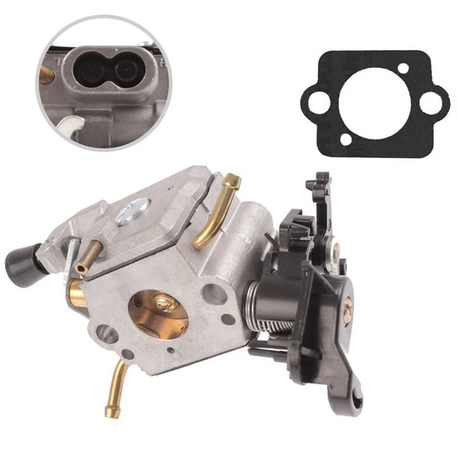 WOOSTAR Carburateur 19mm Rouge + Joint Filtre à Air - Parfait Pour Mini Pocket Bike, Quad, Chopper 2 Temps 47cc 49cc