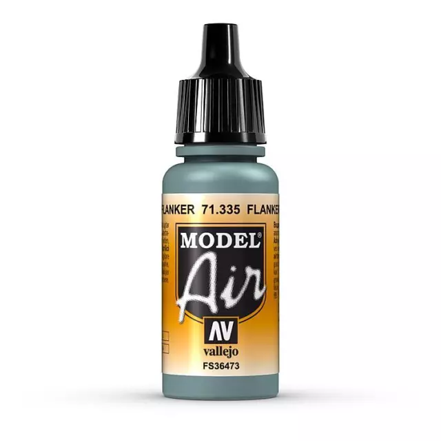 Vallejo Modèle Air Color 71.335 - Flanker, Gris Clair - 17 ML