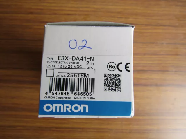 Capteur fibre optique Omron E3X sortie PNP 960 mW IP50 12-24 Vdc NEUF O2 3003788680 2