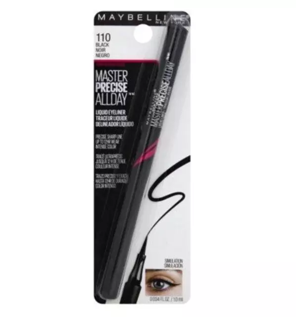 Maybelline Master Precise All Day Liquid Eyeliner 110 Black