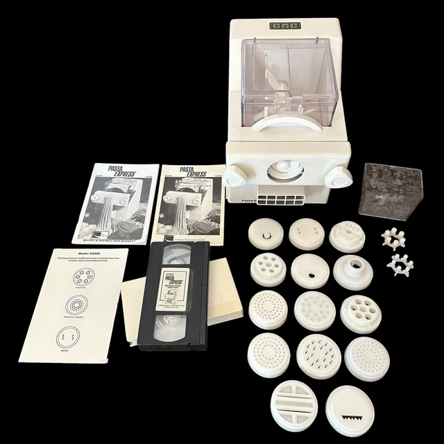 1994 CTC X2000 Electric Pasta Express Machine Complete Set Tested Works